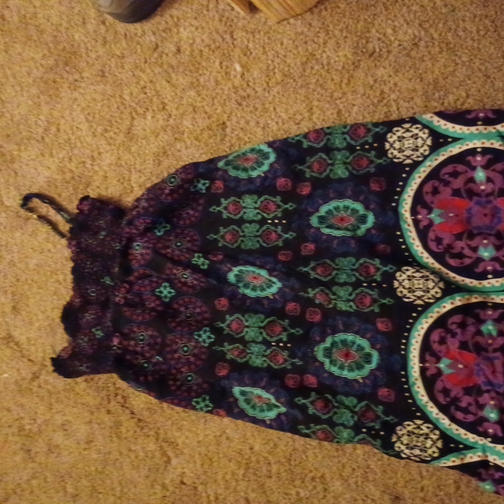 Multicolored dress pretty colors.